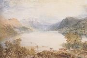 Joseph Mallord William Truner Ullswater from Gowbarrow Park Walter Fawkes Gallery(mk47) Sweden oil painting reproduction